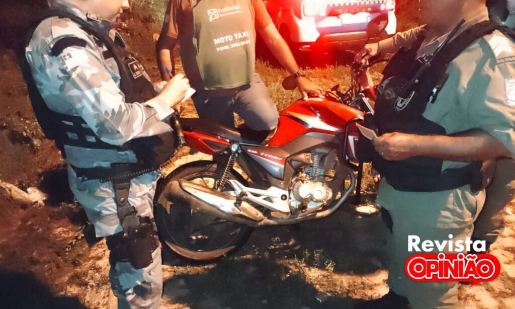 Capa Moto roubada
