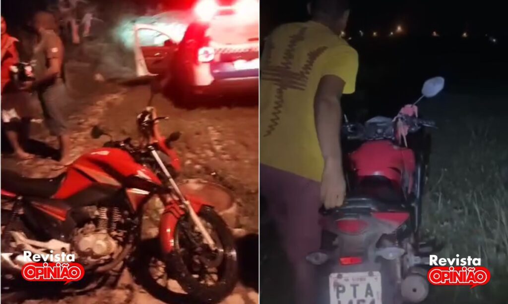 Mototaxista é assaltado em José de Freitas e moto é recuperada minutos depois 1 Moto localizada