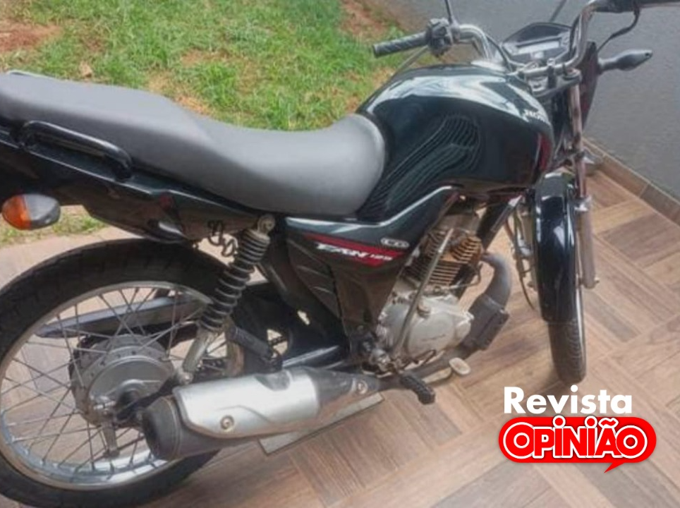 Funcionário público é assaltado e tem moto levada por trio armado em José de Freitas 1 Moto