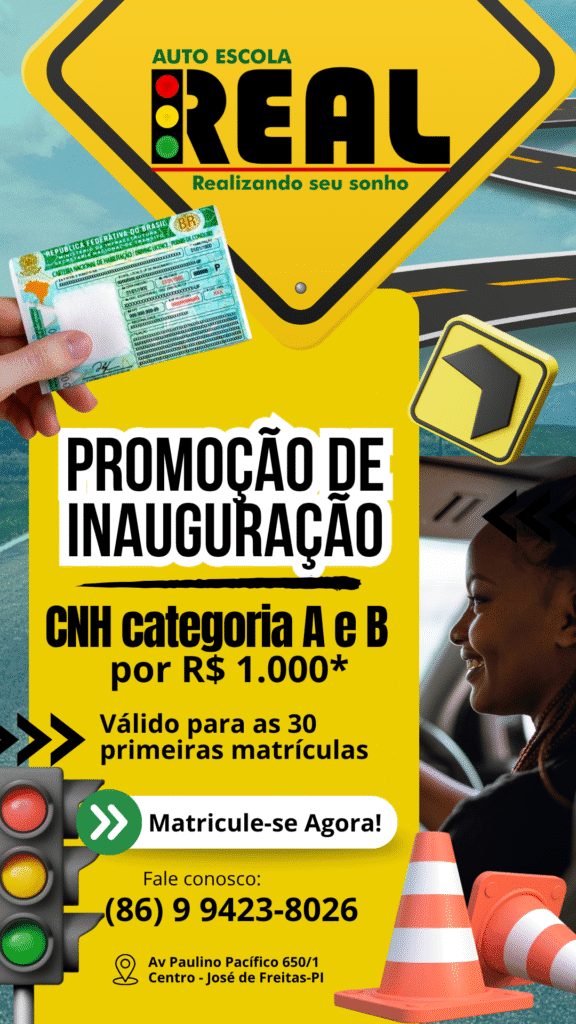 Grande inauguração da Autoescola Real em José de Freitas com promoções exclusivas 2 Autoescola real