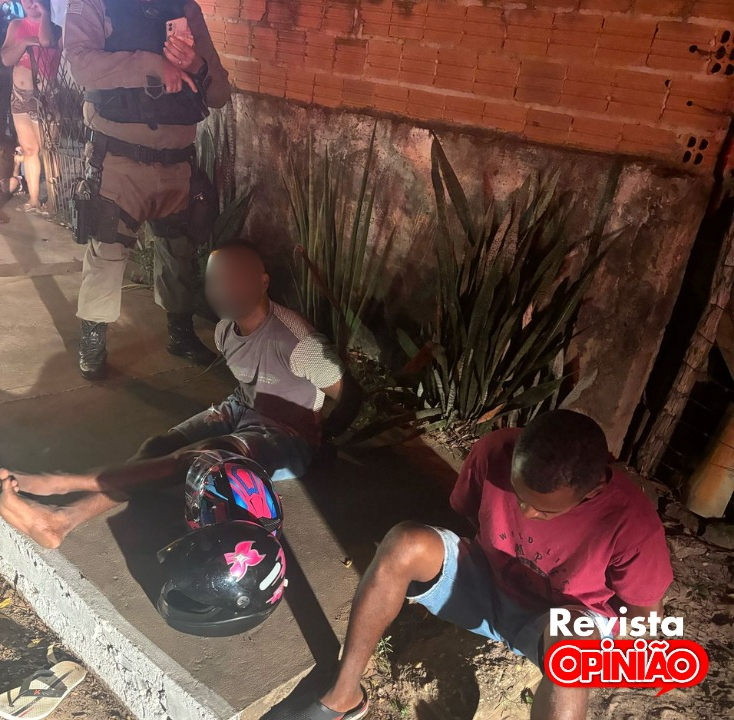 Polícia Militar prende dois suspeitos de tentativa de homicídio no bairro Matadouro, em José de Freitas 2 Tentativa de homicidio 2