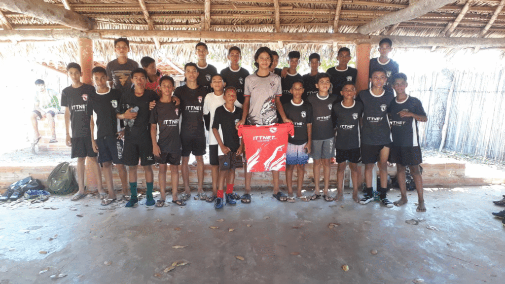 PROMESSA FREITENSE: Antônio Neto, goleiro de 13 anos, viaja para integrar equipe em Recife 2 image 1