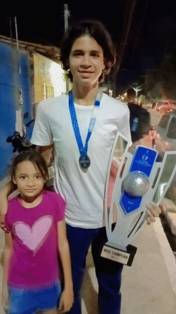 PROMESSA FREITENSE: Antônio Neto, goleiro de 13 anos, viaja para integrar equipe em Recife 4 image 3