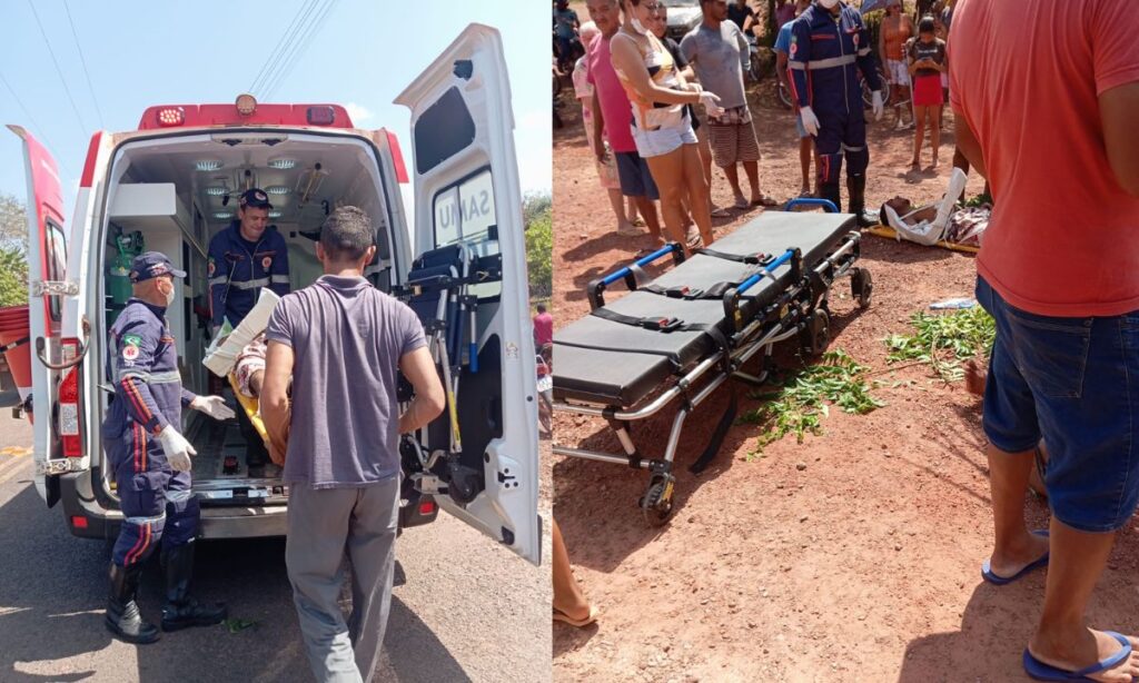 Dois jovens ficam gravemente feridos em acidente de moto na zona rural de José de Freitas 1 acidente carima