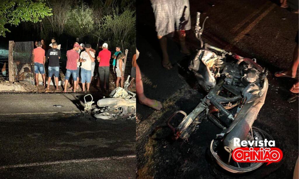 CAÇAMBA EM ALTA VELOCIDADE MATA MOTOQUEIRO NA ZONA RURAL EM JOSÉ DE FREITAS 1 Cacamba mata motociclista em Jose de Freitas 2