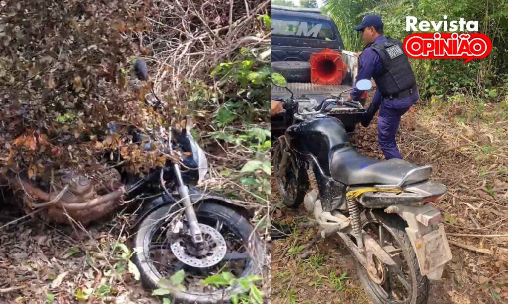 Moto tomada de assaldo capa