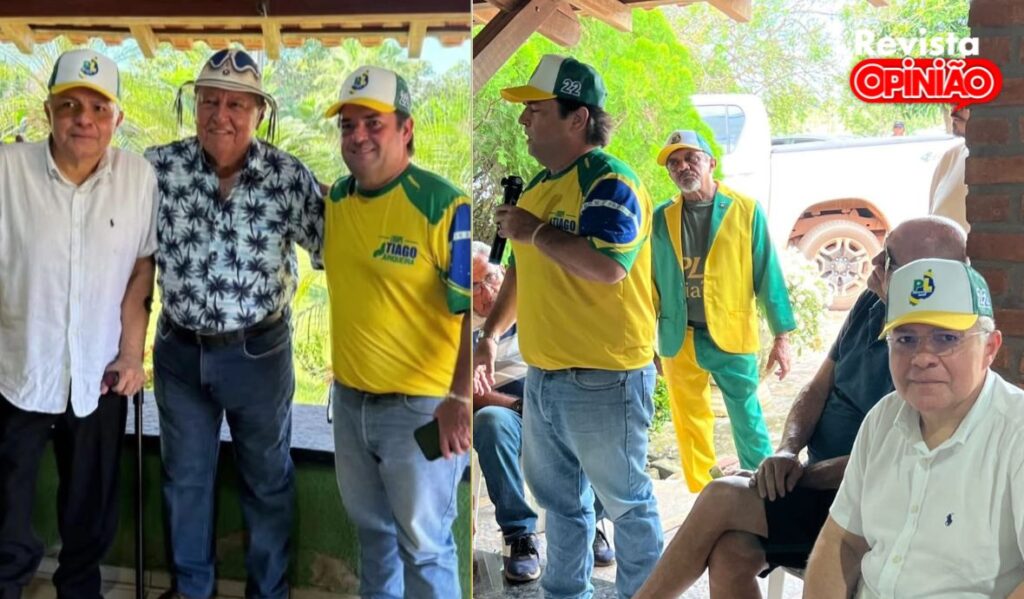 Toni Rodrigues e Tiago Junqueira fortalecem articulações políticas durante caravana do PL em José de Freitas e Barras pl e1778582604752