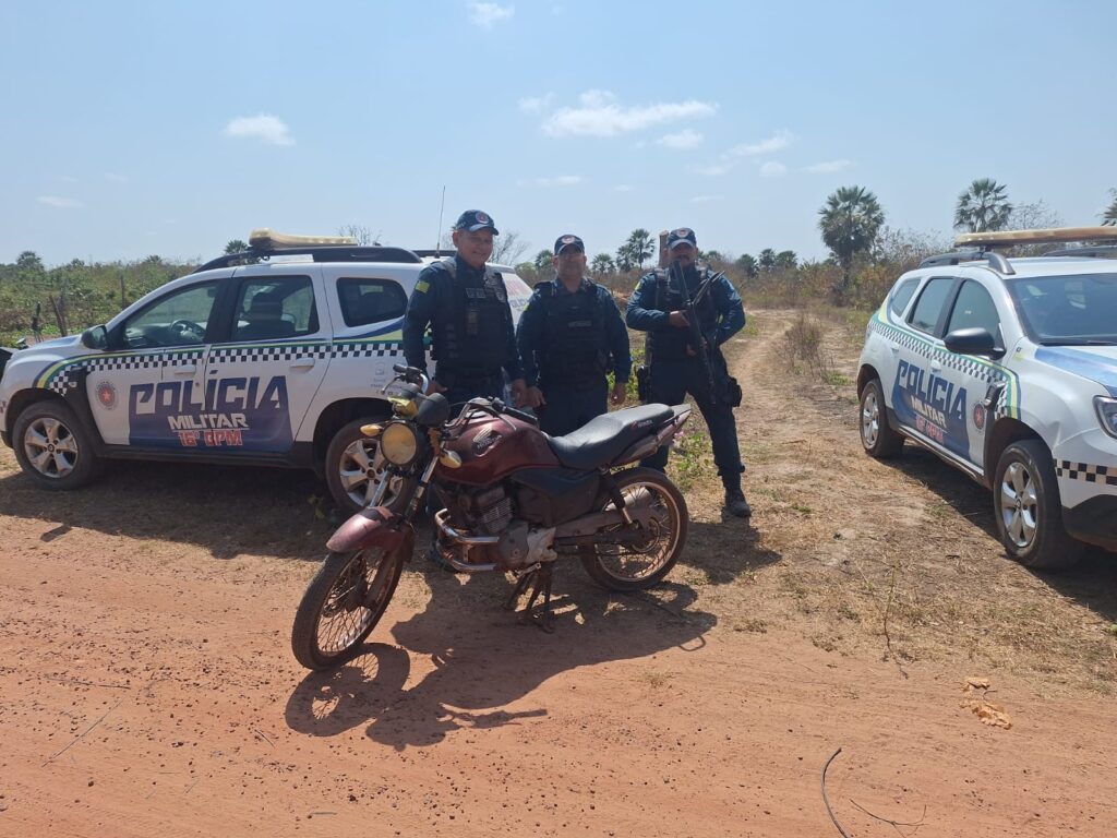 Motocicleta furtada é recuperada em matagal próximo ao rodoanel de José de Freitas 6bd27f76 6647 4a18 86e1 7f82bbcb56b8